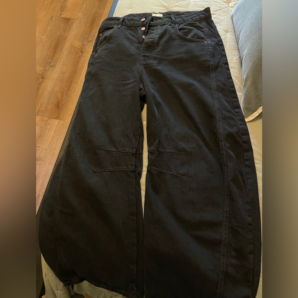 Free People (We The Free) Good Luck Barrel Jeans